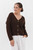 Amalfi Cosy Bouclé Cardi - Chocolate