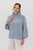 Soraya Boxy Bouclé Sweater - Misty Blue