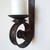 Iron Candle Wall Sconce