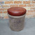 Stool Recycled Iron With Canvas