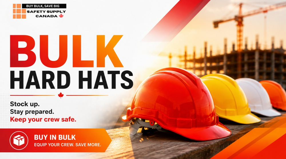 Bulk Hard Hats for Your Crew: What Canadian Businesses Need to Know. 