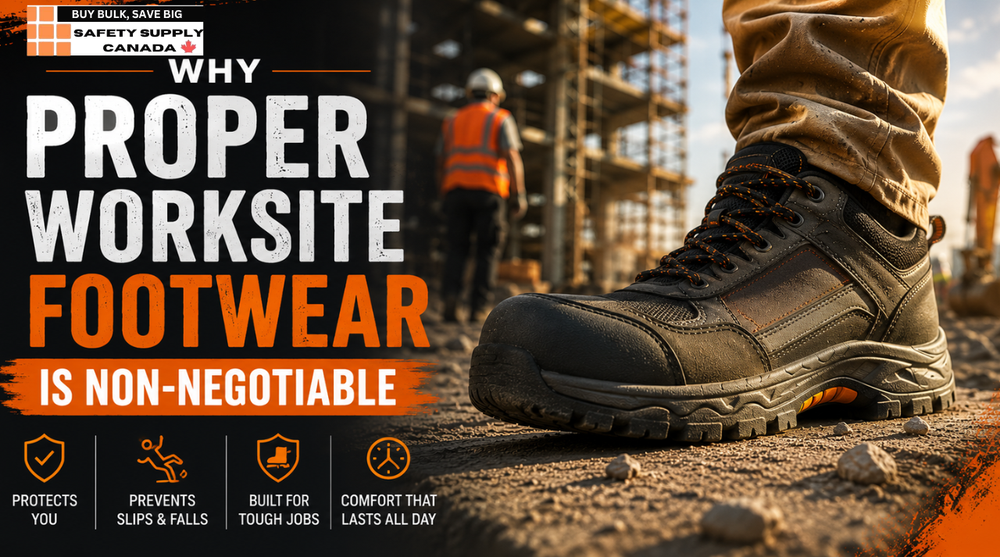 From the Ground Up: Why Proper Worksite Footwear is Non-Negotiable (And Why You Should Buy in Bulk)