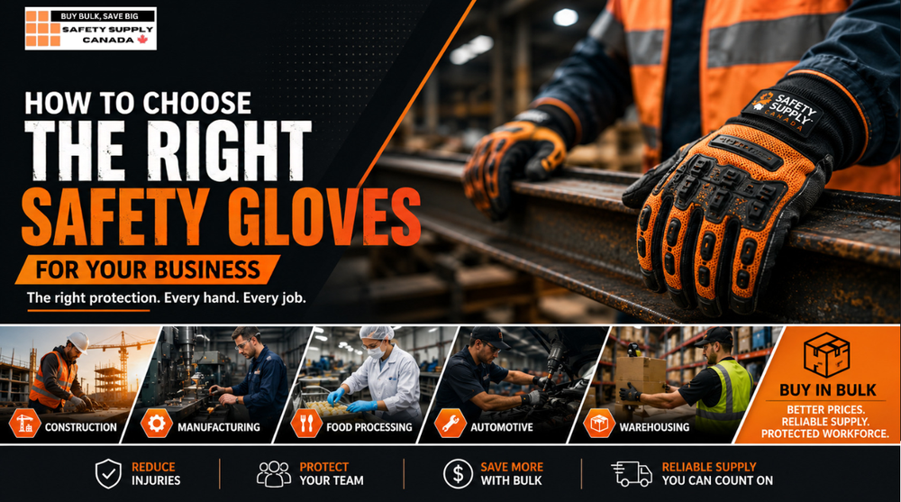 How to Choose the Right Safety Gloves for Your Business