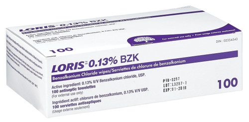 Benzalkonium Antiseptic Towelettes | 400 Pkg | Dynamic FABZ002   Safety Supply Canada