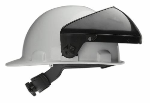 Dynamic Face Shield Cap Mounted Head Gear  4 inch EPHG401R   Safety Supply Canada
