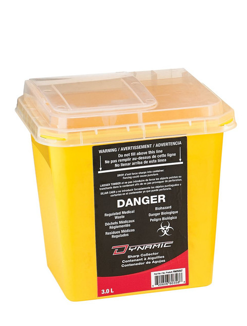 Dynamic Sharp Container 3L FACS3LT   Safety Supply Canada