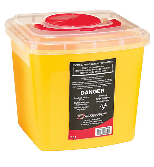 Dynamic Sharps Container 7L FACS7LT   Safety Supply Canada