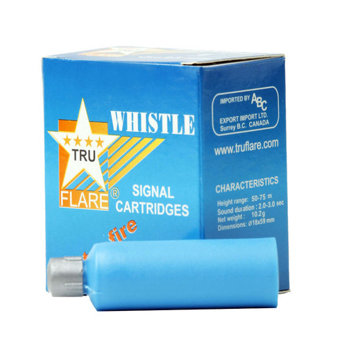 15mm Whistle Cartridge for Pen-Type Flare Launcher | 6 Pkg | Tru Flare SCR-001   Safety Supply Canada