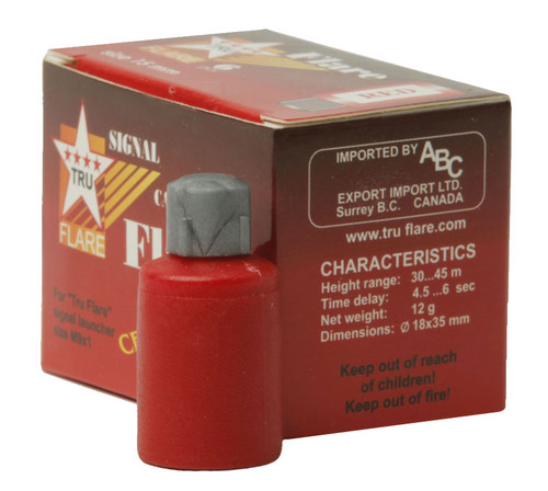 Long-Range Signal Flare Cartridges | 6 Pkg | Tru Flare SF-010 R   Safety Supply Canada