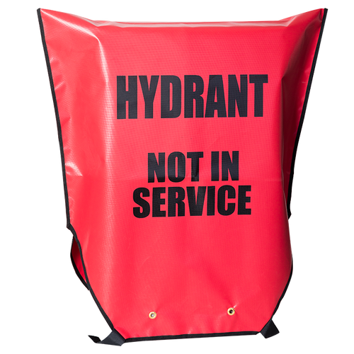 Heavy Duty Red Fire Hydrant Out of Service Covers EHDHYDRANT   Safety Supply Canada