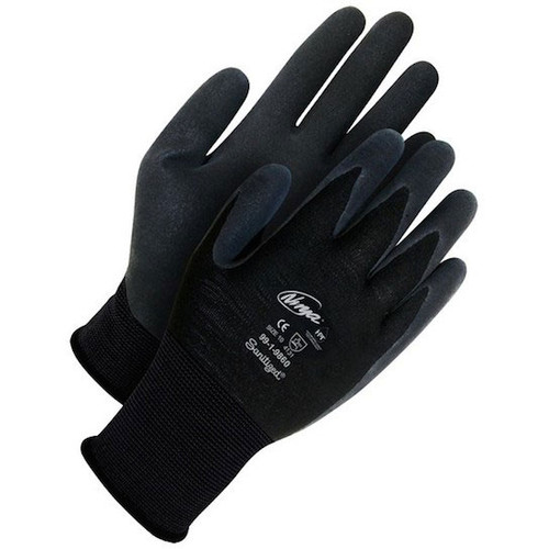 Ninja Synthetic HPT Coated Safety  Glove | CE, CFIA | 12 Pack | BDG Gloves 99-1-9860   Safety Supply Canada