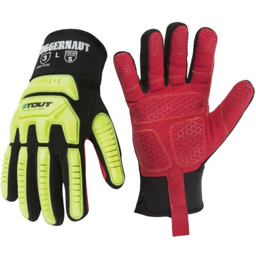 Juggernaut Glove w/ Neoprene Cuff - full 360 Kevlar Lined | ANSI Cut5/Puncture 3 JNT-0711   Safety Supply Canada