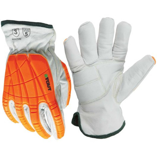 Platinum Glove, EVA Gel Pad, Goatskin, Impact, Cool Para-Aramid | ANSI Cut 5 | S PNT-0812   Safety Supply Canada