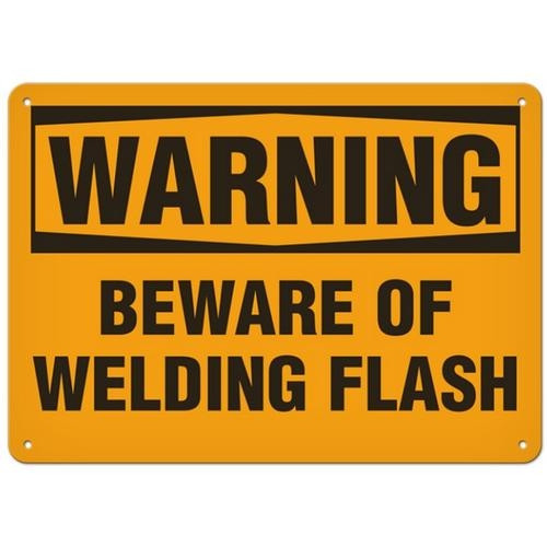 OSHA Safety Sign | Warning Beware of Weld | Incom SS3057V, SS3057A, SS3057P, SC3057V, SC3057A, SC3057P, SA3057V, SA3057P   Safety Supply Canada