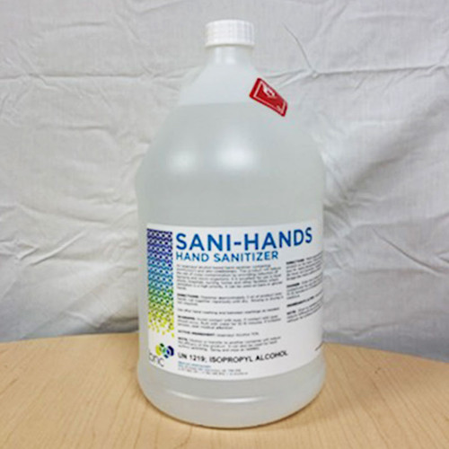 Isopropyl Hand Sanitizer | Canadian Made | Sani-Hands SSC-SANI   Safety Supply Canada