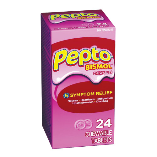 Pepto Bismol chew tabs bottles/24 | Dynamic FA633739   Safety Supply Canada