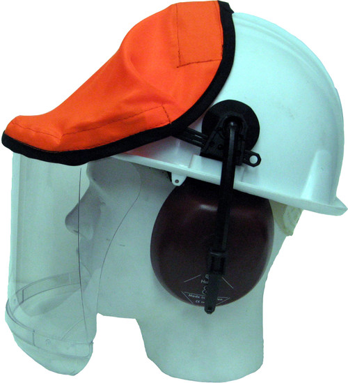 Neck Shade Nylon Fluorescent Orange HHNS2000-FO   Safety Supply Canada