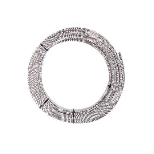 5/32" Wire Rope - Vinyl Coated Cable 01401   Safety Supply Canada