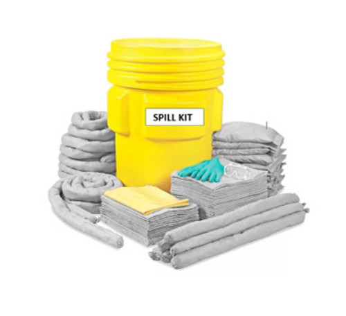 The "The Mega Drum" Spill Kit - 110 Gal Kit - Universal PU-SPILL-06   Safety Supply Canada