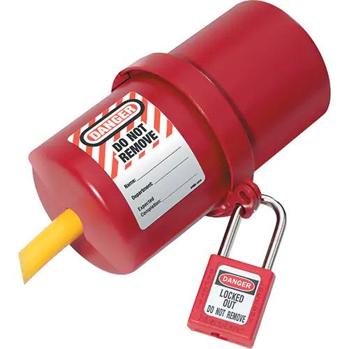 Rotating Lockouts, Plug Type | Master Lock 488   Safety Supply Canada