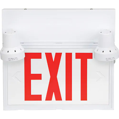 Exit Sign with Security lights | Zenith XI789   Safety Supply Canada