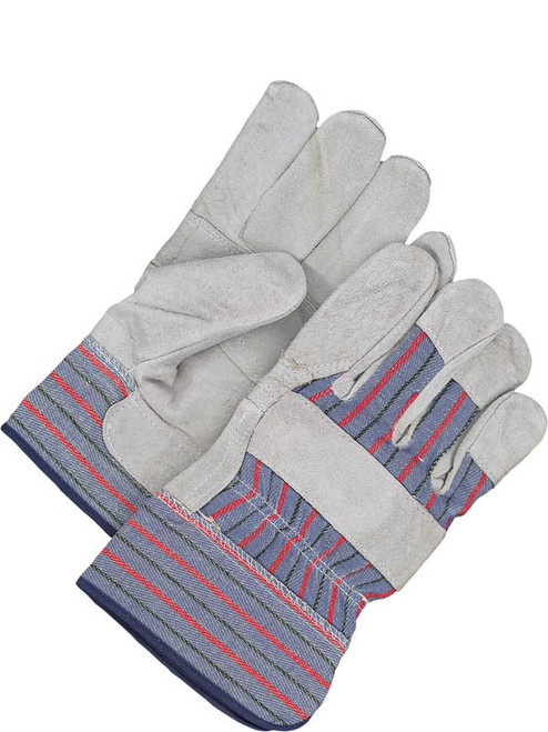 Classic Fitter Glove Split Cowhide Patch Palm Economy - Pack of 12 | Bob Dale Gloves 30-1-411PP   Safety Supply Canada