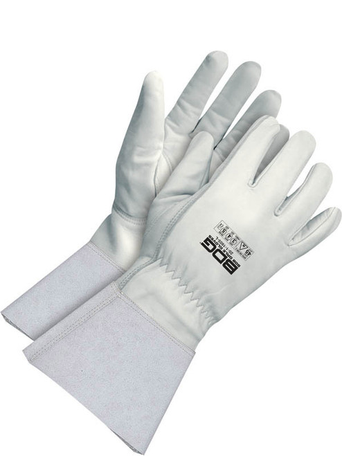 Arc-Tek Grain Pearl Goatskin Gauntlet with Kevlar Lining - Pack of 6 | Bob Dale Gloves 20-1-1605   Safety Supply Canada