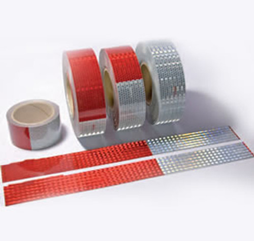 Conspicuity Tape (Red & White) 11/ 7 Pattern 2 x 150 V57203   Safety Supplies Canada