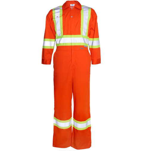 HV Tear-Resistant Safety Coverall | Viking VC30O   Safety Supplies Canada