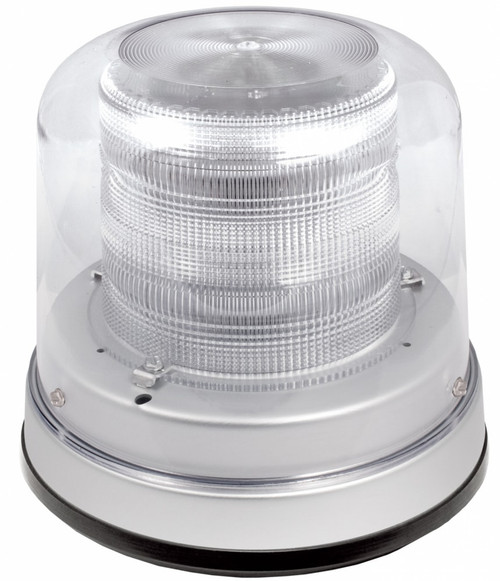 Amber & Red High Profile Fleet + Beacon Permanent Mount - Dome: Clear, Lens: Cle 22611   Safety Supplies Canada