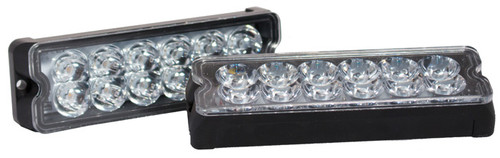 Amber LED Surface Mount Perimeter Light - Lens: Clear 82010PC   Safety Supplies Canada