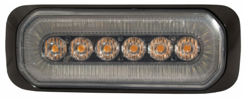 Amber Perimeter Light with White Marker Light Surface Mount - Lens: Clear 83062   Safety Supplies Canada