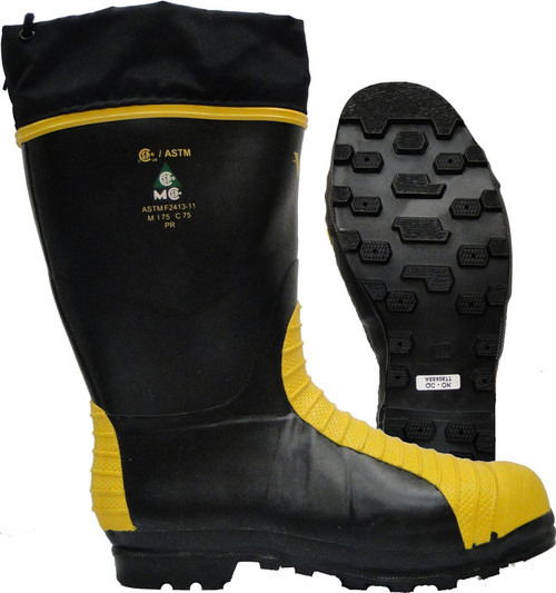 Met-Guard Safety Boot with Nylon Cuff | Reg 14" | Viking VW42   Safety Supplies Canada