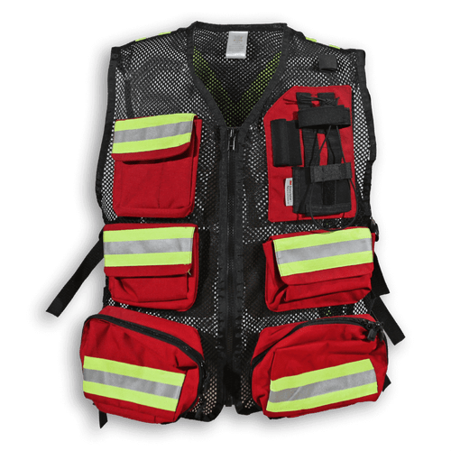 Mesh First Aid Safety Vest BK625MESH   Safety Supply Canada