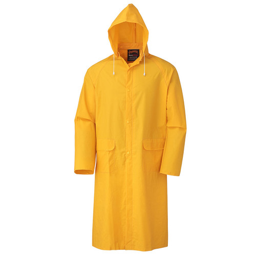 Extra Long 48 Inch PVC Rain Coat | Pioneer 581   Safety Supply Canada