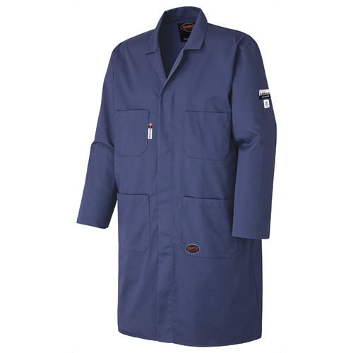 FR/ARC Cotton Anti-static Shop Coat | Pioneer 3512   Safety Supply Canada