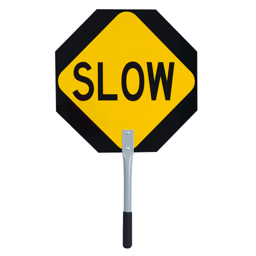 Traffic Stop/Slow Paddle | Pioneer 4561   Safety Supply Canada