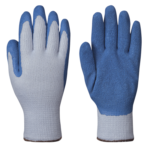 Seamless knit latex gloves - poly knit (12 per Pack) | Case of 120 | Pioneer
