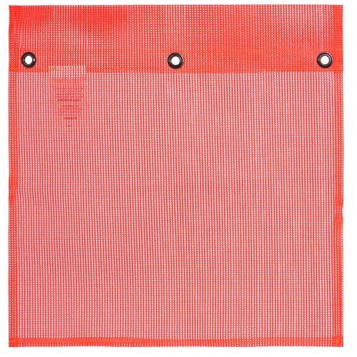PE Mesh Flag with Grommets 16 X 16' | Pioneer 367G   Safety Supply Canada