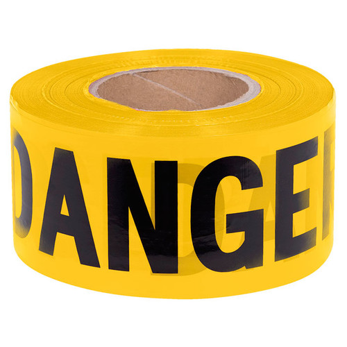 "Danger" Warning Barricade Tape | 1,000 Ft | Pioneer 384/389   Safety Supplies Canada