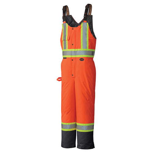 Hi-Vis Waterproof Quilted Safety Bib Pant  | Pioneer 5040BB/5041BB/5042   Safety Supply Canada