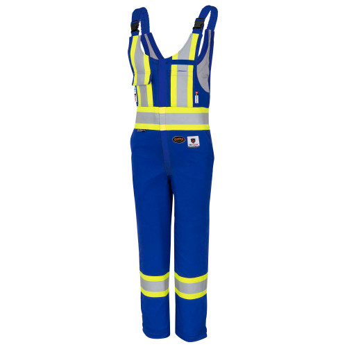 Women's FR-Tech Hi-Vis FR/ARC-Rated Quilted Safety Overalls