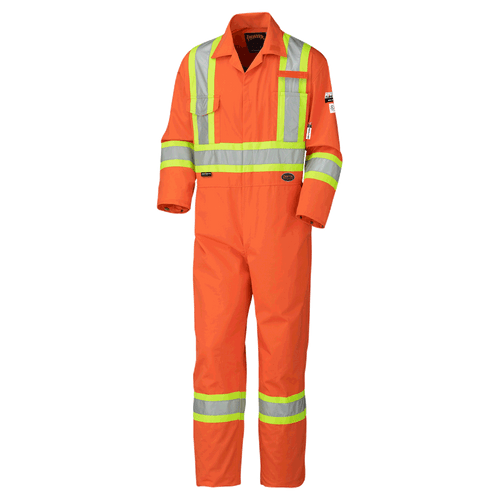 98% Cotton/2% Anti-static Flame-Gard Coveralls 6.5 oz. | Pioneer 5551/5551T/5552/5552T   Safety Supply Canada