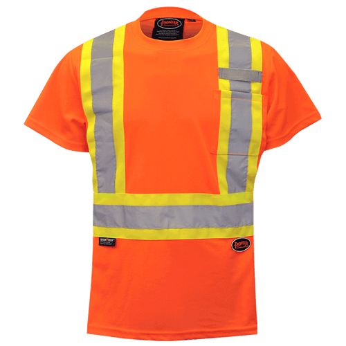 Women's Birdseye Safety T-Shirts | Pioneer 6948/6949   Safety Supply Canada