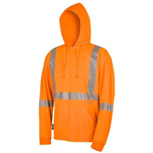 Hi-Viz Birdseye Safety Hoodie Shirts | Pioneer 6964/6965   Safety Supply Canada