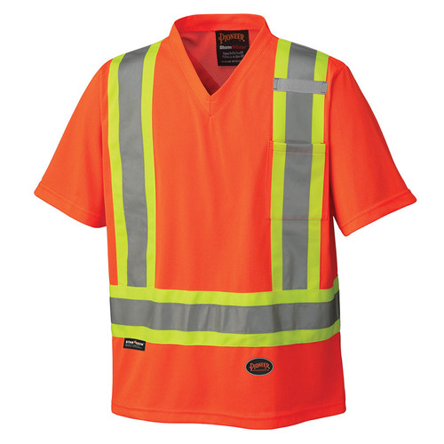 Hi-Vis Quick-Dry Safety T-Shirt | Pioneer 6979/6989   Safety Supply Canada