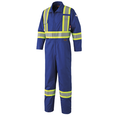 FR-Tech Flame Resistant 7 oz Hi-Viz Safety Coverall with Leg Zippers |  Pioneer 7706/7706T   Safety Supply Canada