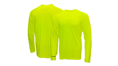 Non-rated Long Sleeve moisture-wicking Pullover T-shirt | Case of 50 | Pyramex RLP110NS Safety Supply Canada