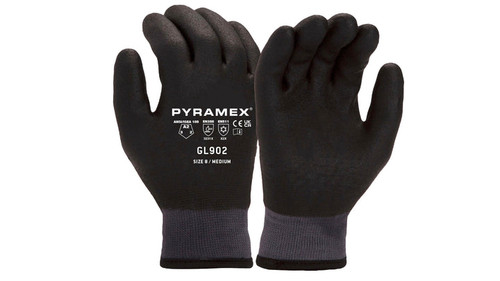 15g Nylon/7g Acrylic Liner HPT Insulated Dipped Glove - GL902 Case of 60 Pyramex GL902 Safety Supply Canada