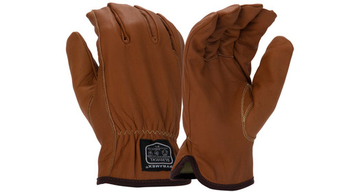 Arc Flash Premium Goatskin Driver Para-Aramid A5 Cut Glove Case of 60 Pyramex GL3010CK Safety Supply Canada